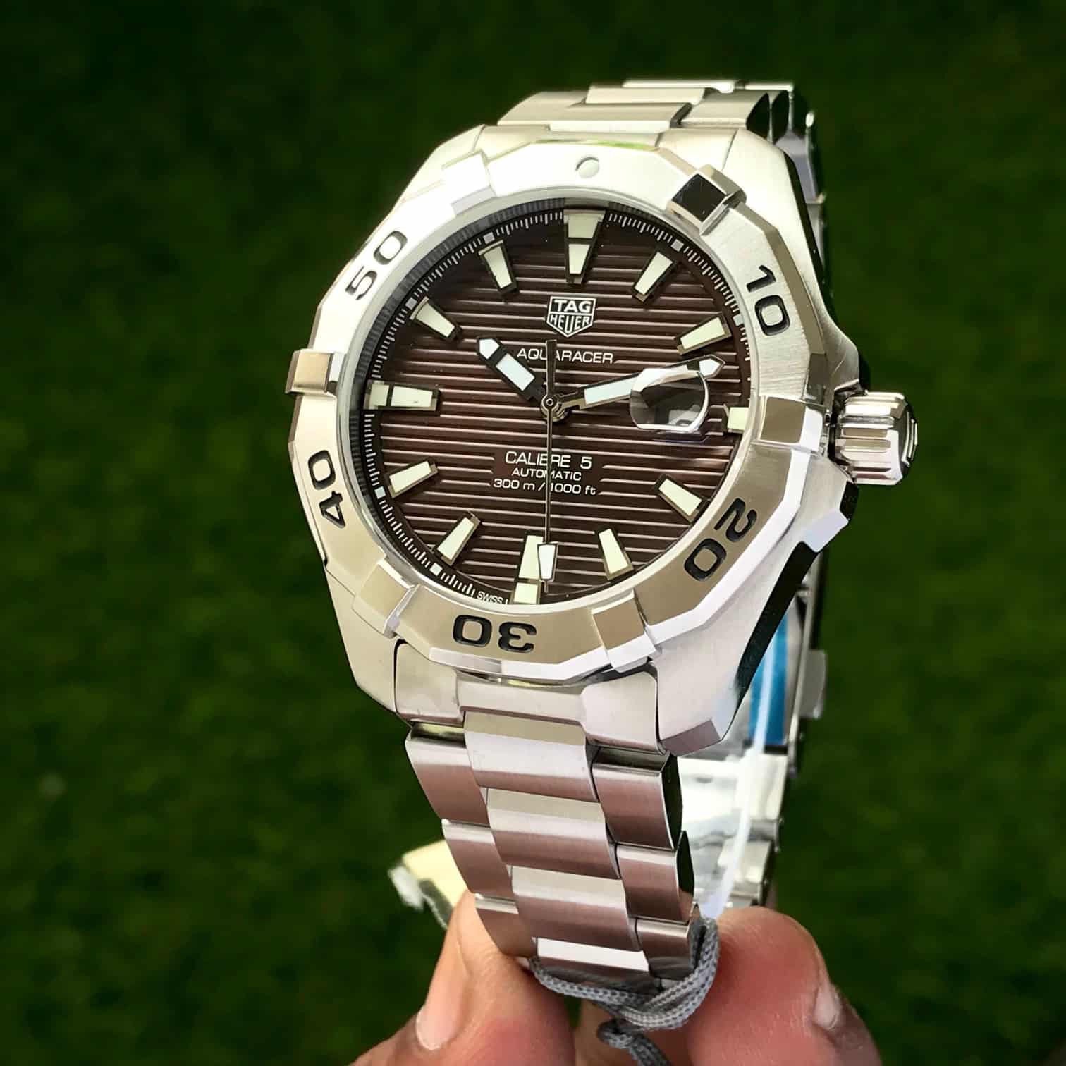 Tag Heuer Aquaracer Calibre 5 Sunrey Brown Dial Authentic Quality Men’s Watch