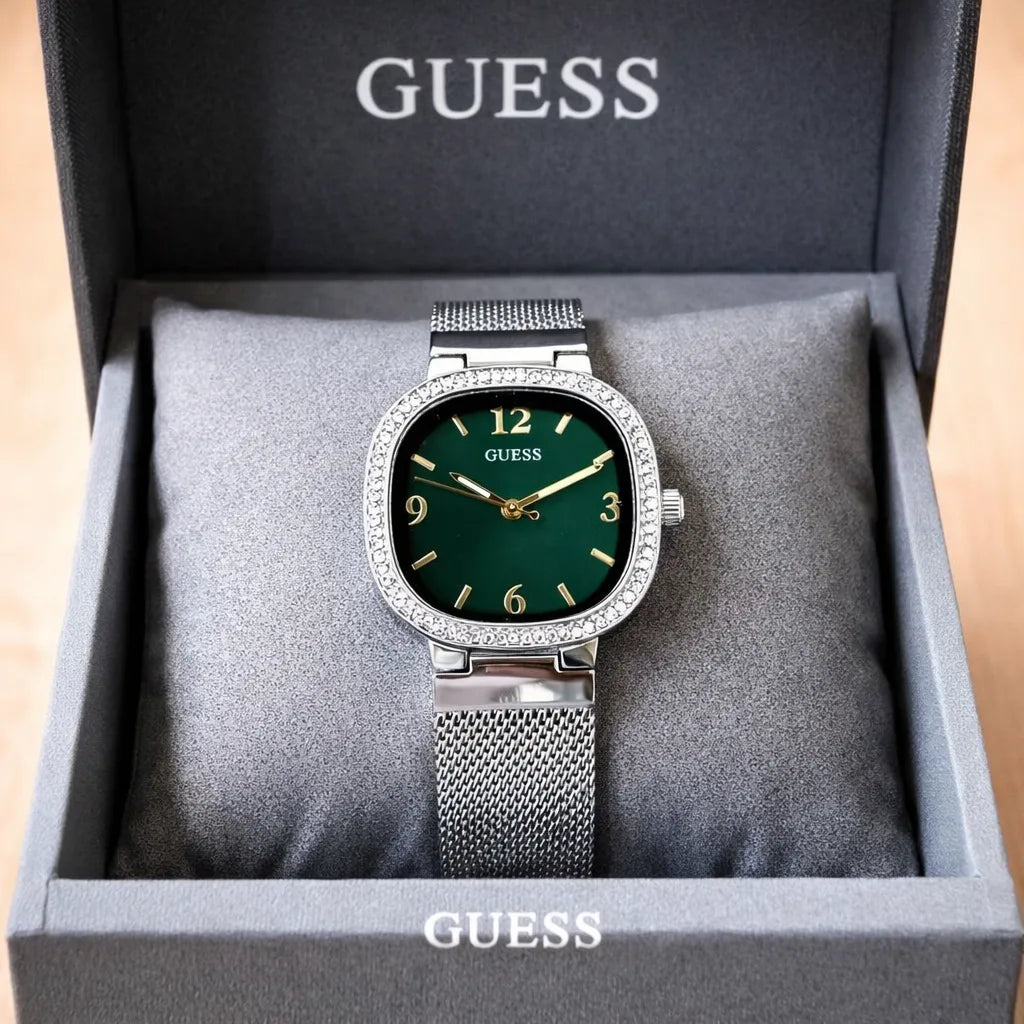 Guess women watch – Green Dial Edition