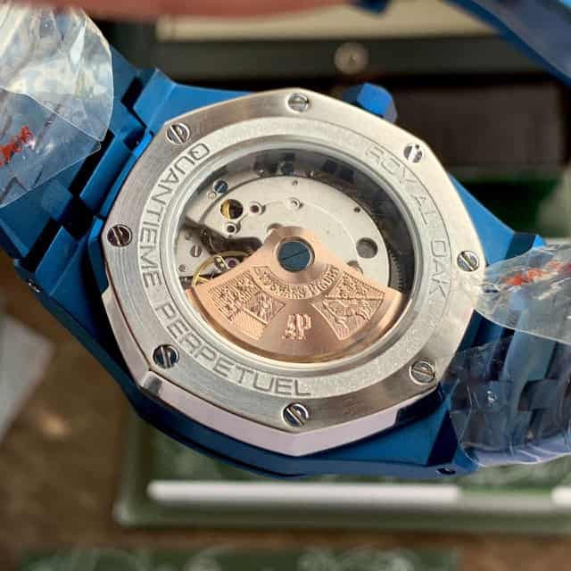 Audemars Piguet’s New Royal Oak Perpetual Calendar watch Blue Dial Automatic Mens Watch