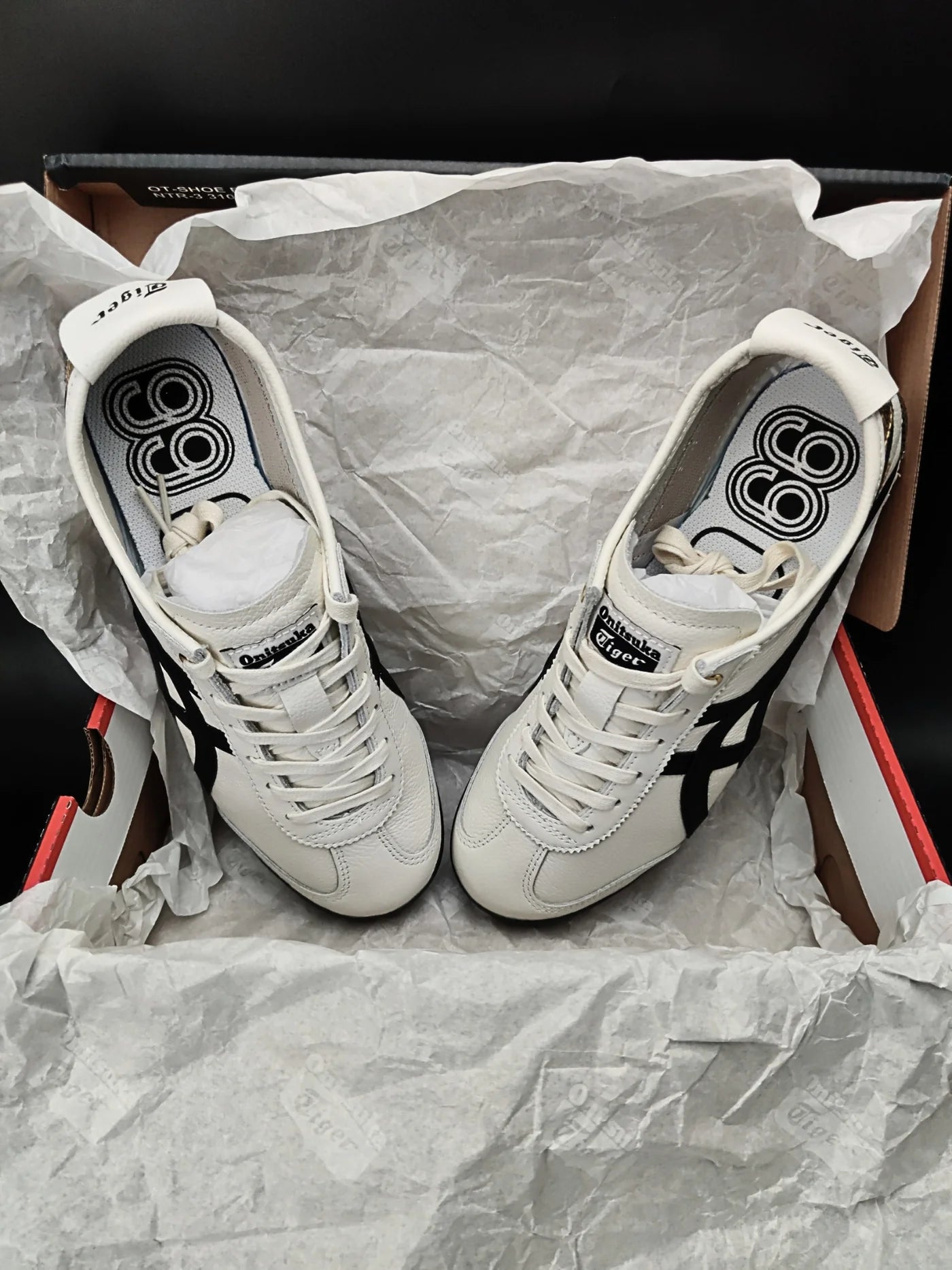 Onitsuka Tiger Mexico 66 White Black Suede