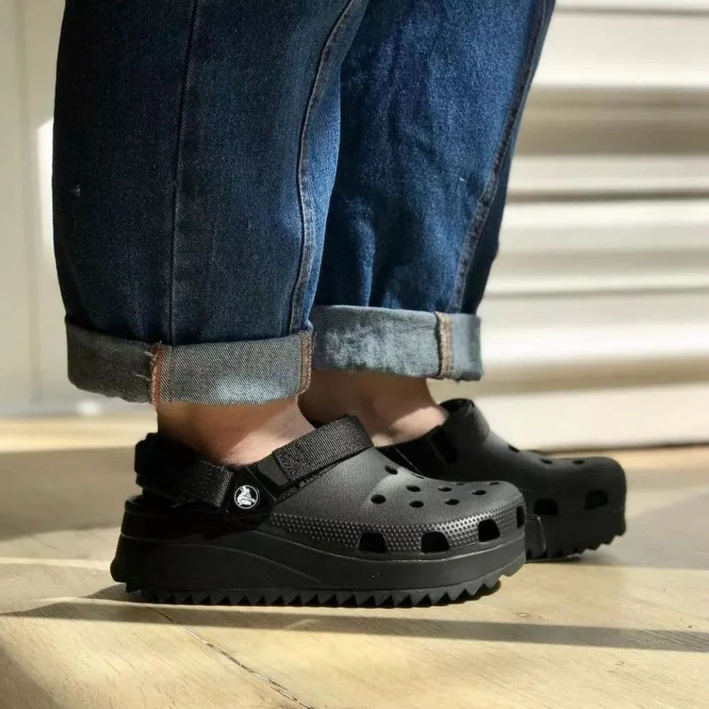Crocs Hiker Full Black Clogs