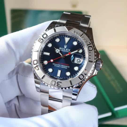 Rolex Yacht Master Stainless Steel Blue Dial Japanese Master Quality Men’s Watch