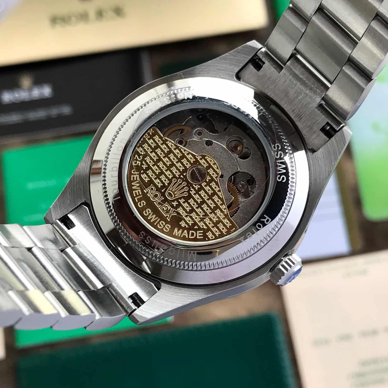 Rolex Tourbillon Labelnoir Automatic Men’s Watch