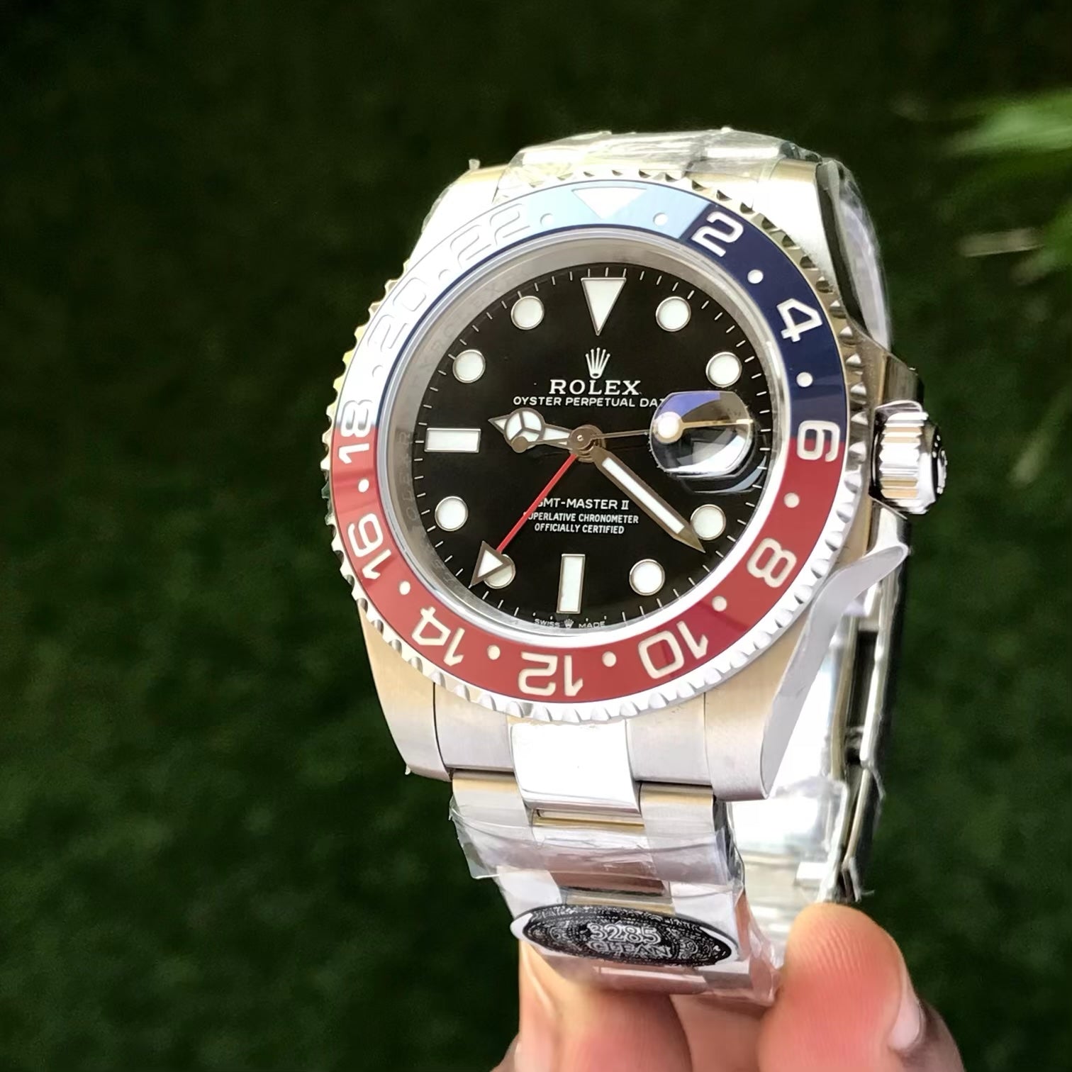 Rolex GMT Matser || Pepsi Edition Swiss ETA Automatic Mens Watch