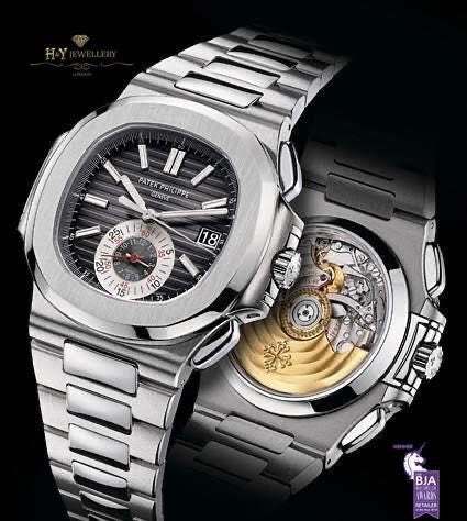 Patek Philippe Nautilus 5980A Stainless Steel Black Dial Automatic Mens Watch