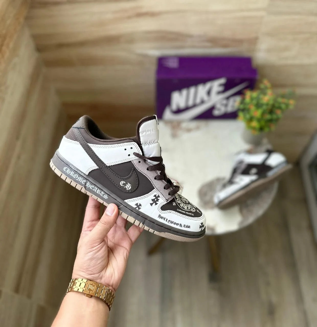 Nike SB Dunk Chrome Hearts