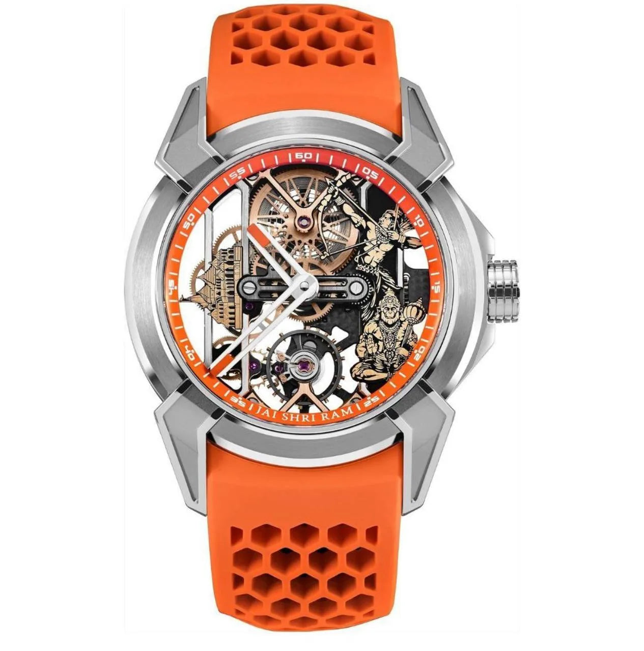 Jacob & Co Epic X Ram Janmabhoomi Edition Skeleton Dial Watch