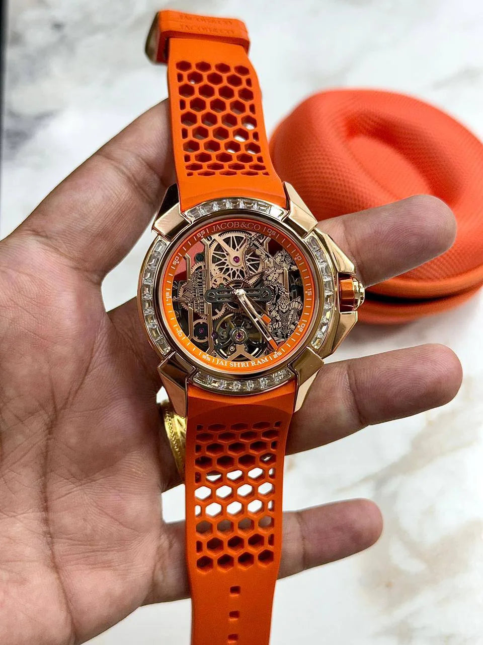 Jacob & Co Epic X – Ram Janmabhoomi Rose Gold Edition