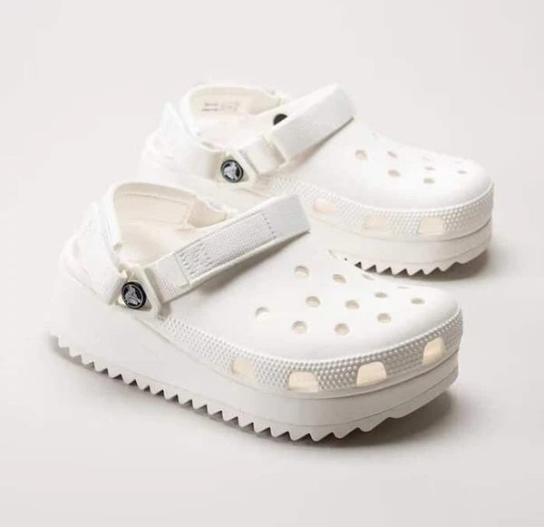 Crocs Hiker Full White Clogs