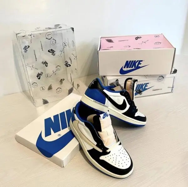 Nike Air Jordan 1 Low X Travis Scott Fragment Semi UA