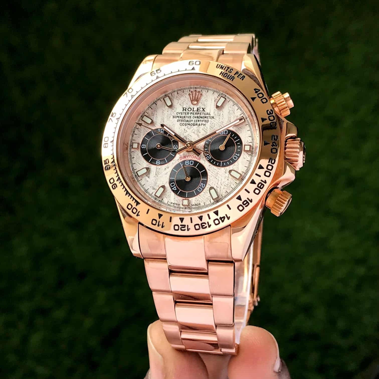 Rolex Cosmograph Daytona Rosegold Automatic Mens Watch