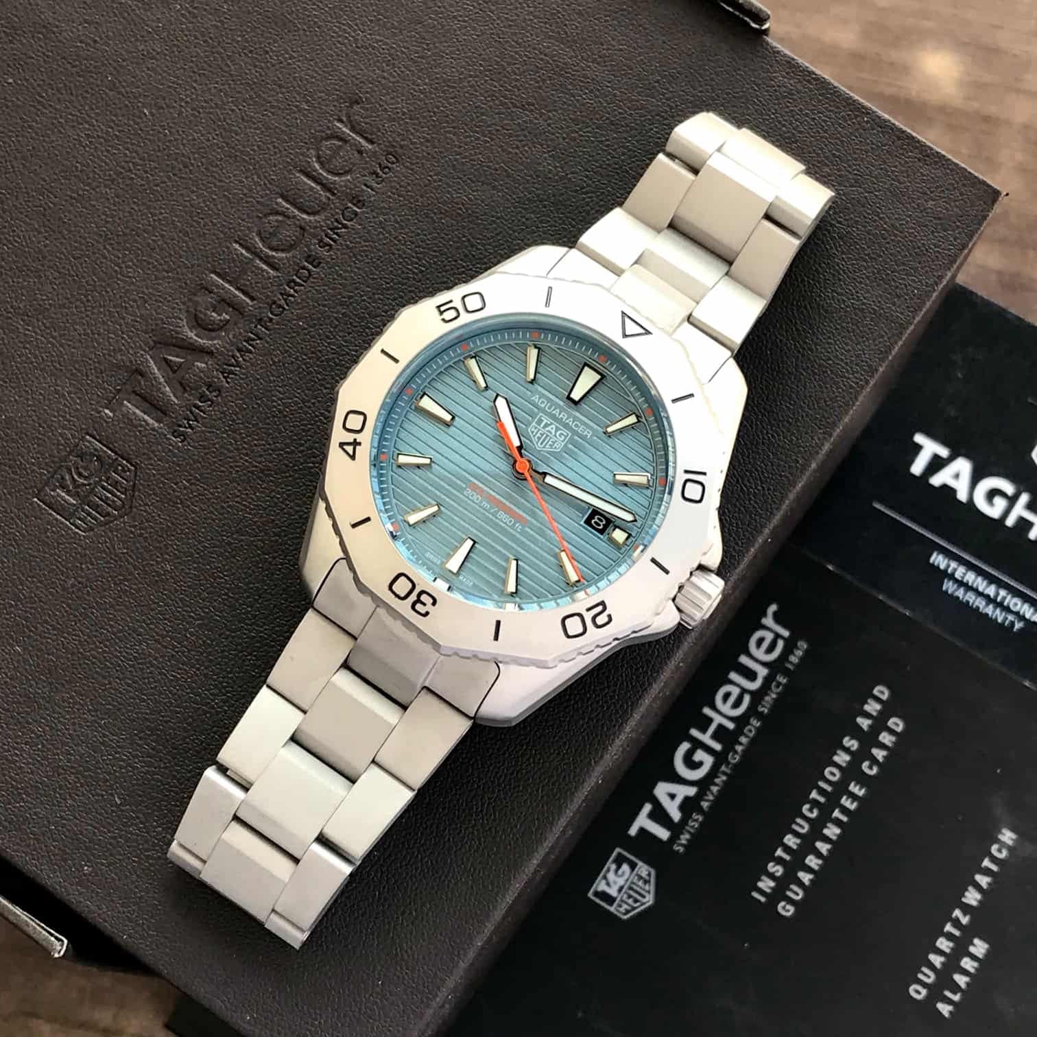 Tag Heuer Aqua-racer Professional 200 Solar-graph Premium Automatic Mens Watch
