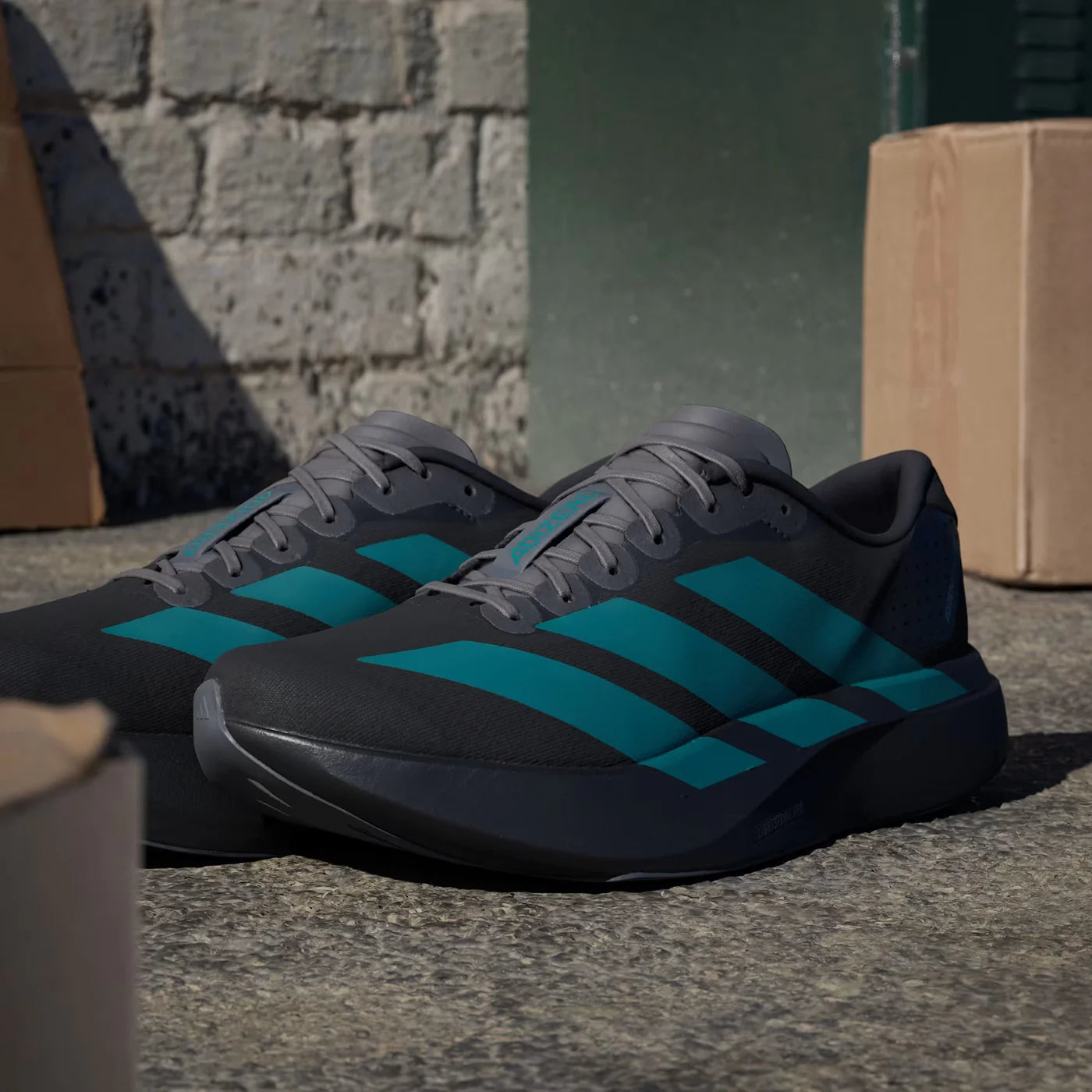 Adidas Adizero Evo SL Pure Teal Running Shoes