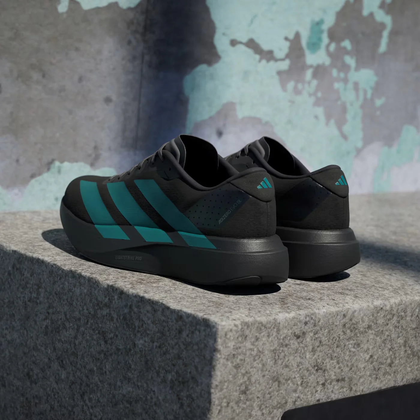 Adidas Adizero Evo SL Pure Teal Running Shoes