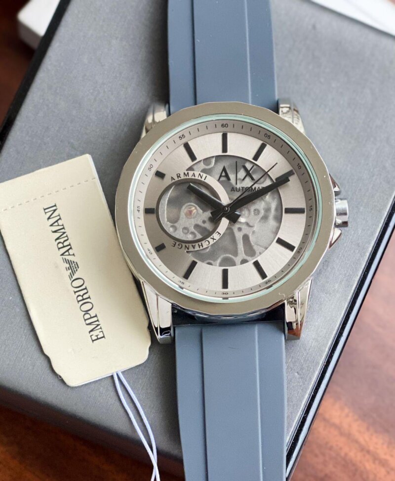 Armani Exchange Men’s Watch with Grey Strap