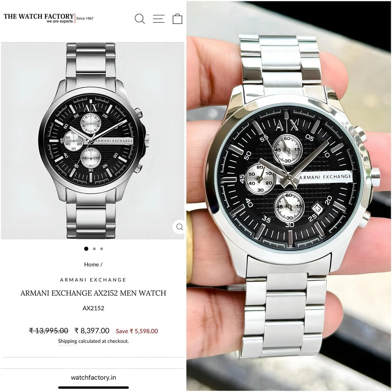 Armani Exchange AX2152 Chronograph
