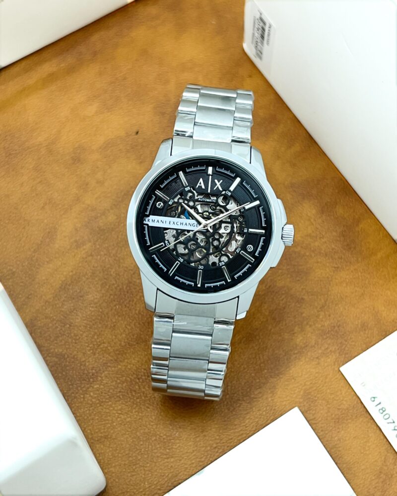 Armani Exchange AX2415 Skeleton Black Dial Automatic