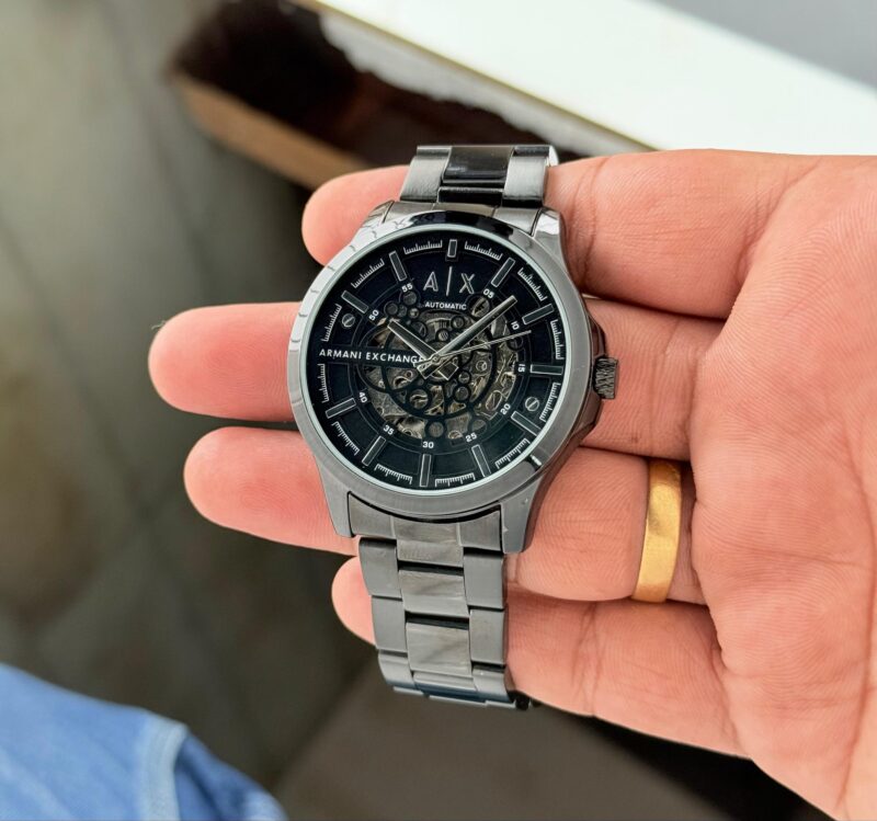 Armani Exchange AX2418 Full Black Automatic Timepiece