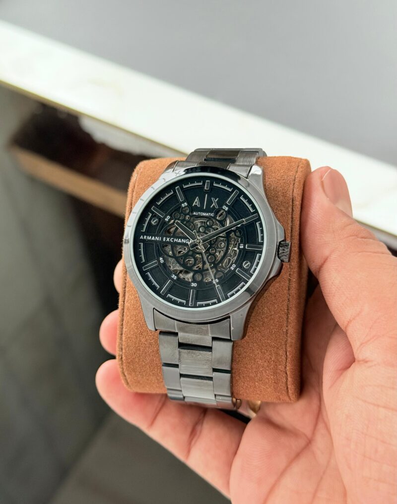Armani Exchange AX2418 Full Black Automatic Timepiece