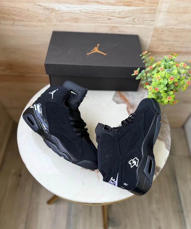 Nike Jumpman Retro 6 Mvp Full Black Sneakers