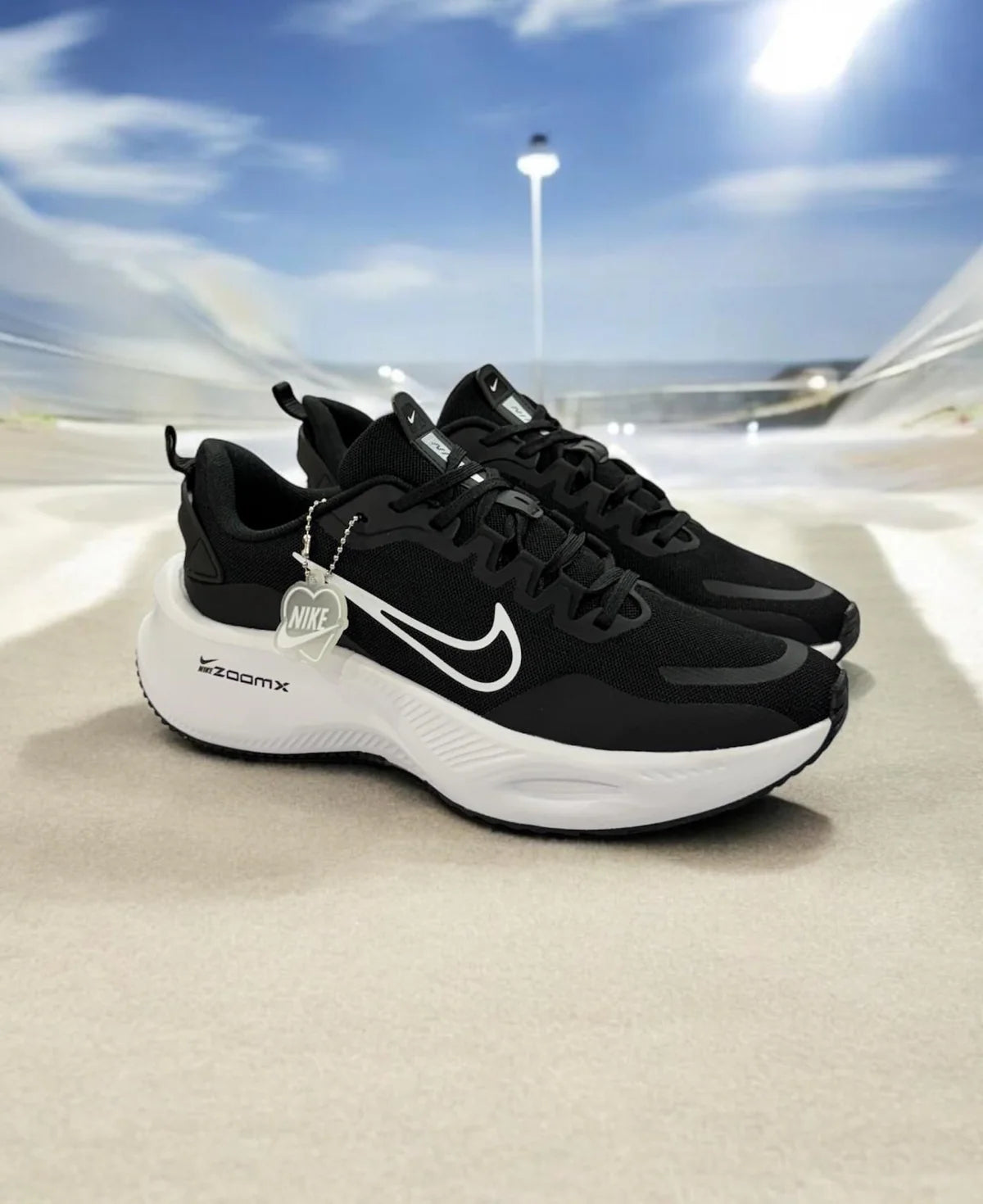 Nike ZoomX Smile 2 Black White Running Shoes