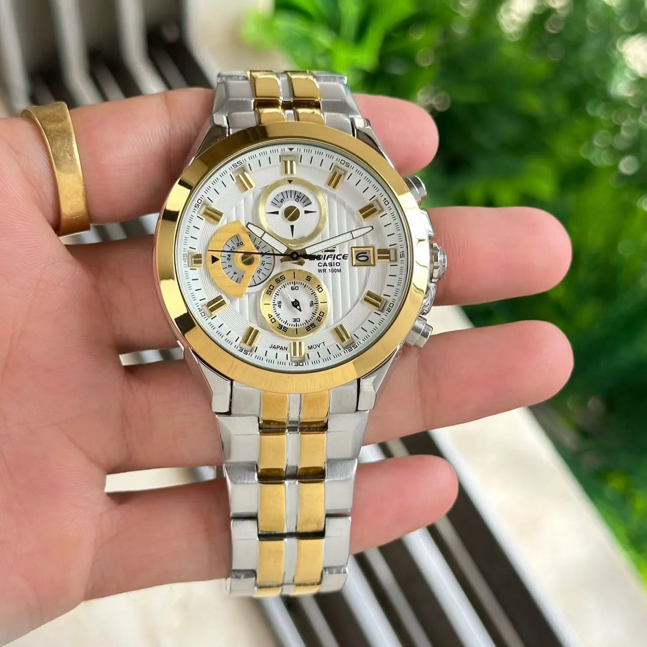 Casio Edifice EF-556SG-7AVDF Chronograph