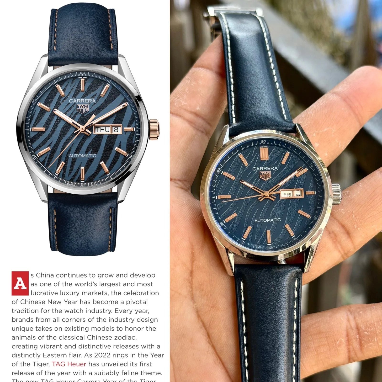 TAG Heuer Carrera Automatic Year of the Tiger