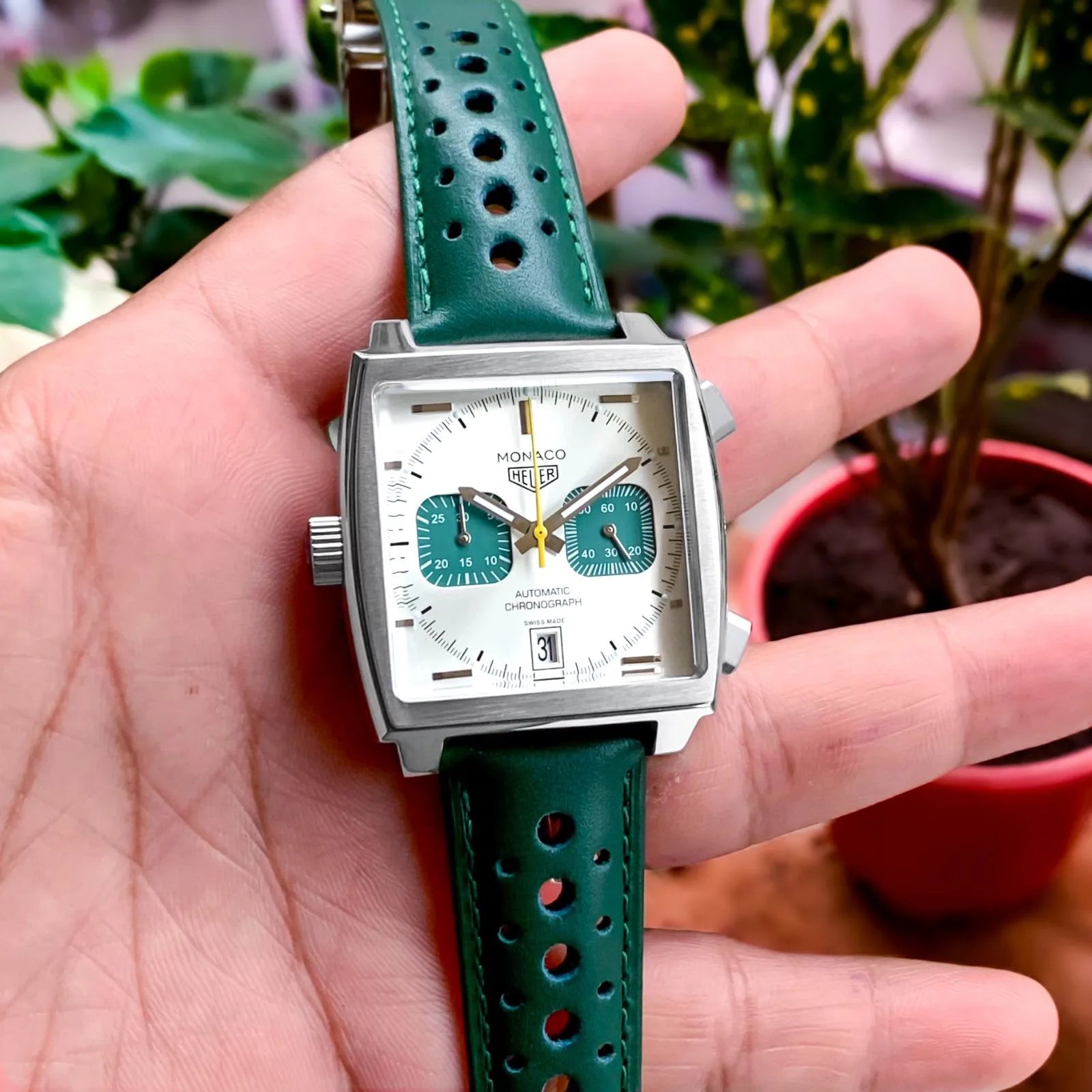 Tag Heuer Monaco Chronograph Racing Green
