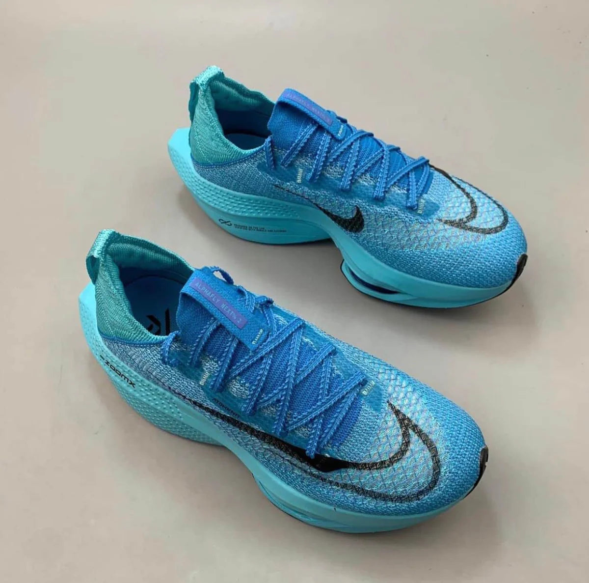 Nike Air Zoom Alphafly Blue Running Shoes
