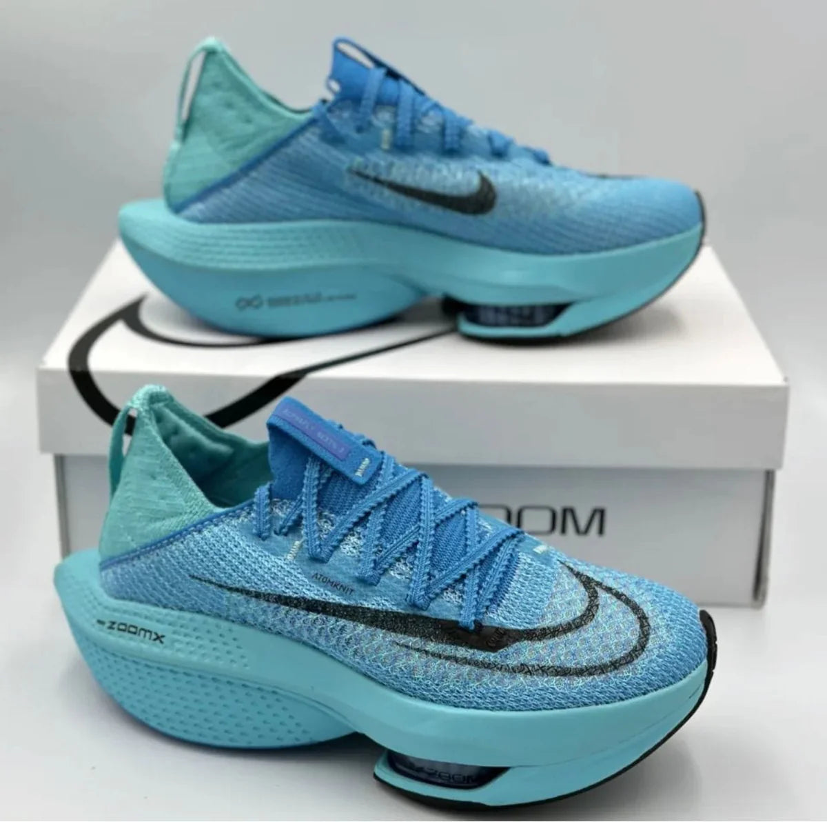 Nike Air Zoom Alphafly Blue Running Shoes