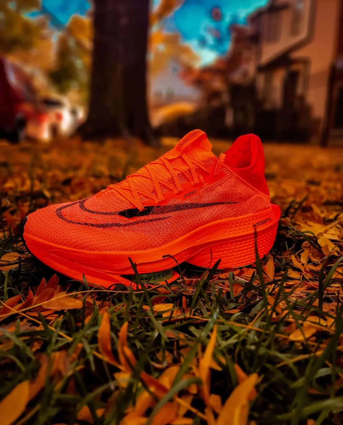 Nike Air Zoom Alphafly Orange Running Shoes
