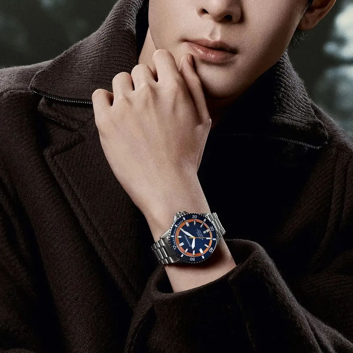 Emporio Armani Sea Explorer Turquoise Blue Dial