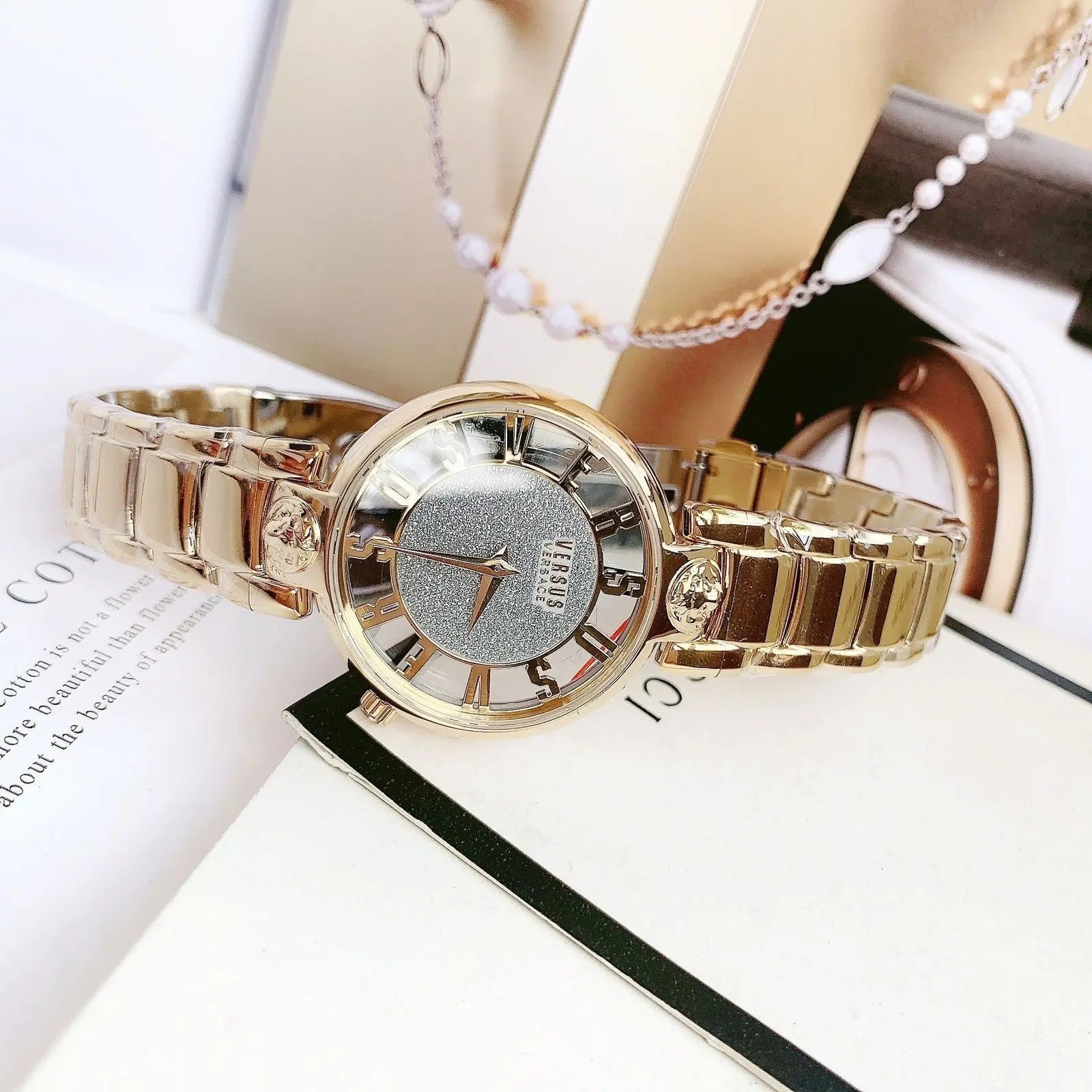 Versace Gender-Ladies Bracelet-Rose Gold