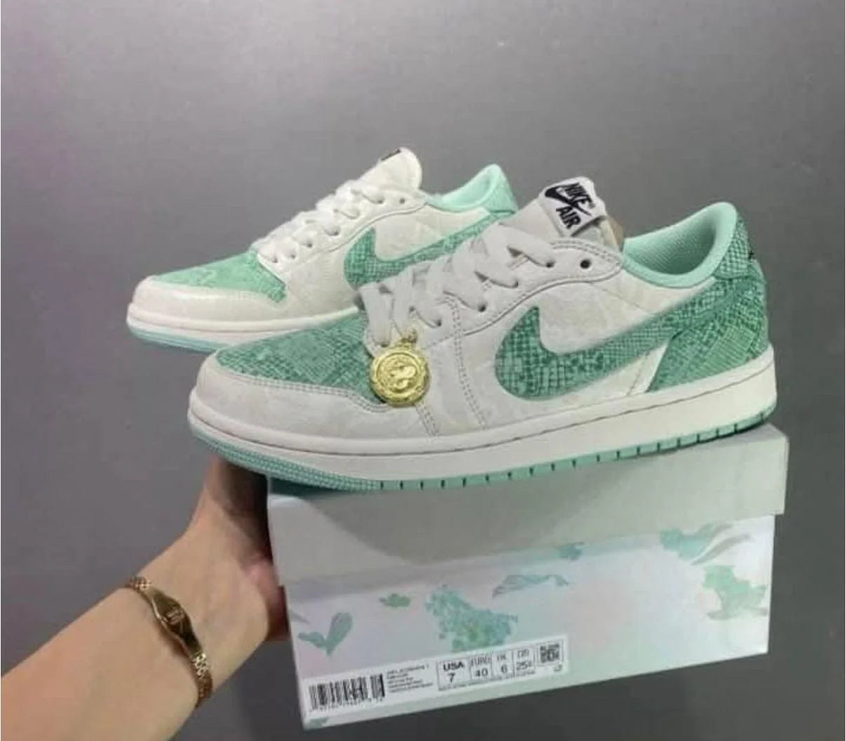 Air Jordans Retro 1 Snake – Showroom Quality Sneakers