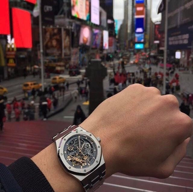 Audemars Piguet Royal Oak Double Balance Wheel Openworked Swiss ETA Machinery