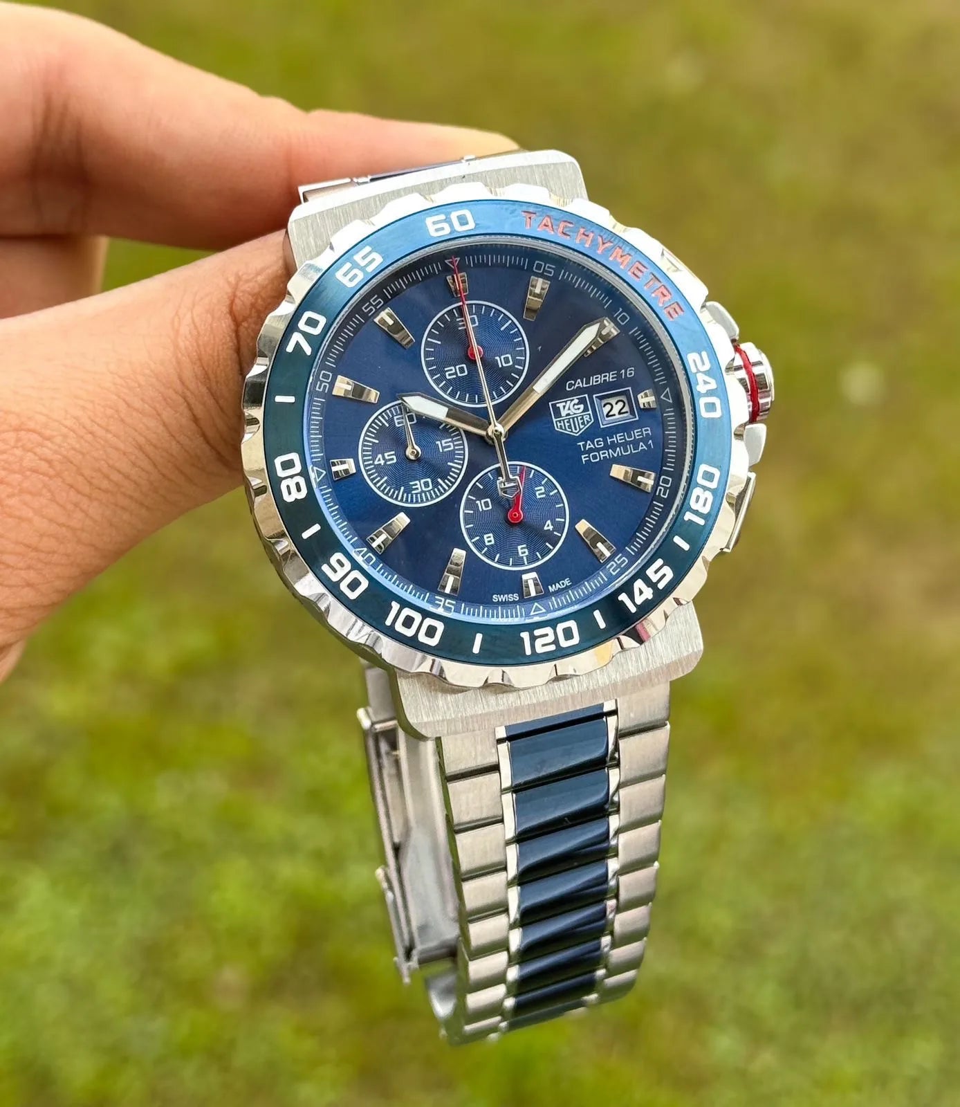 TAG Heuer Formula 1 Blue Chronograph