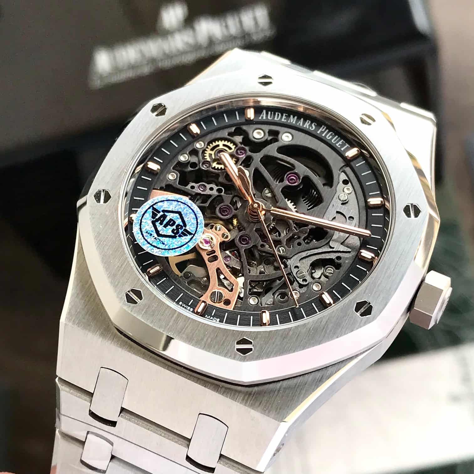 Audemars Piguet Royal Oak Double Balance Wheel Openworked Swiss ETA Machinery