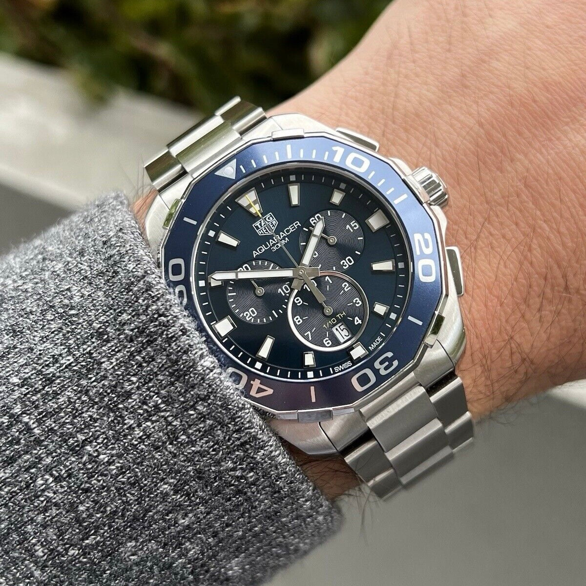 Tag Heuer Aquaracer Chronograph Cay111B Authentic Quality