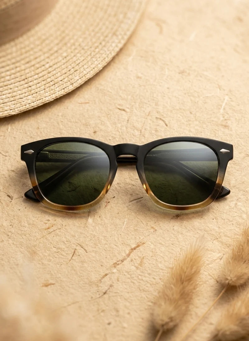 Honey wayfarer sunglass