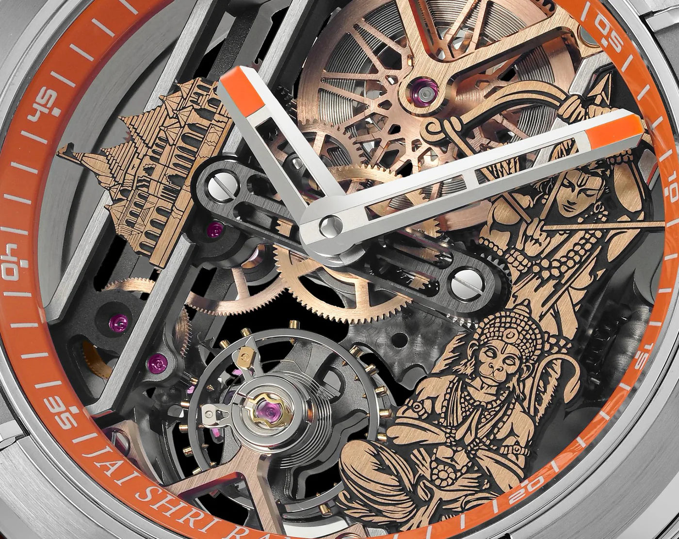 Jacob & Co Epic X Ram Janmabhoomi Rose Gold Edition Watch