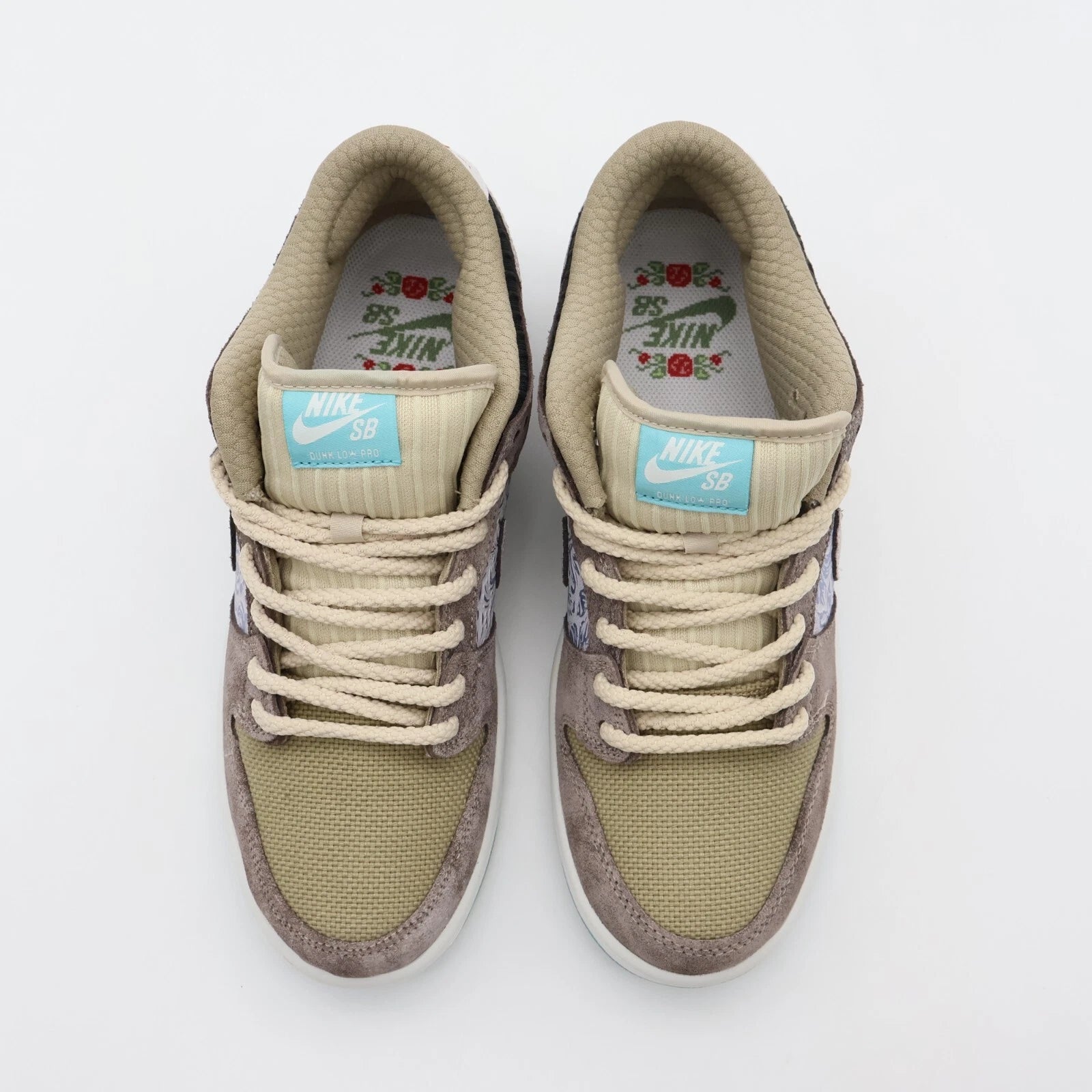Nike SB Dunk Low Pro Big Money Savings Brown White Grey Aqua