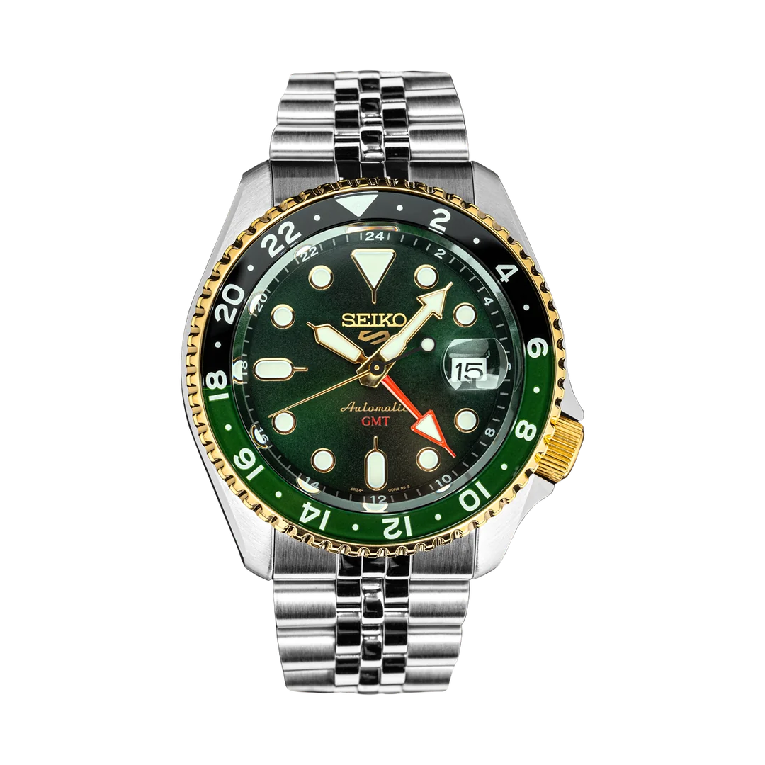 Seiko 5 Sports Forest Green Sunrise