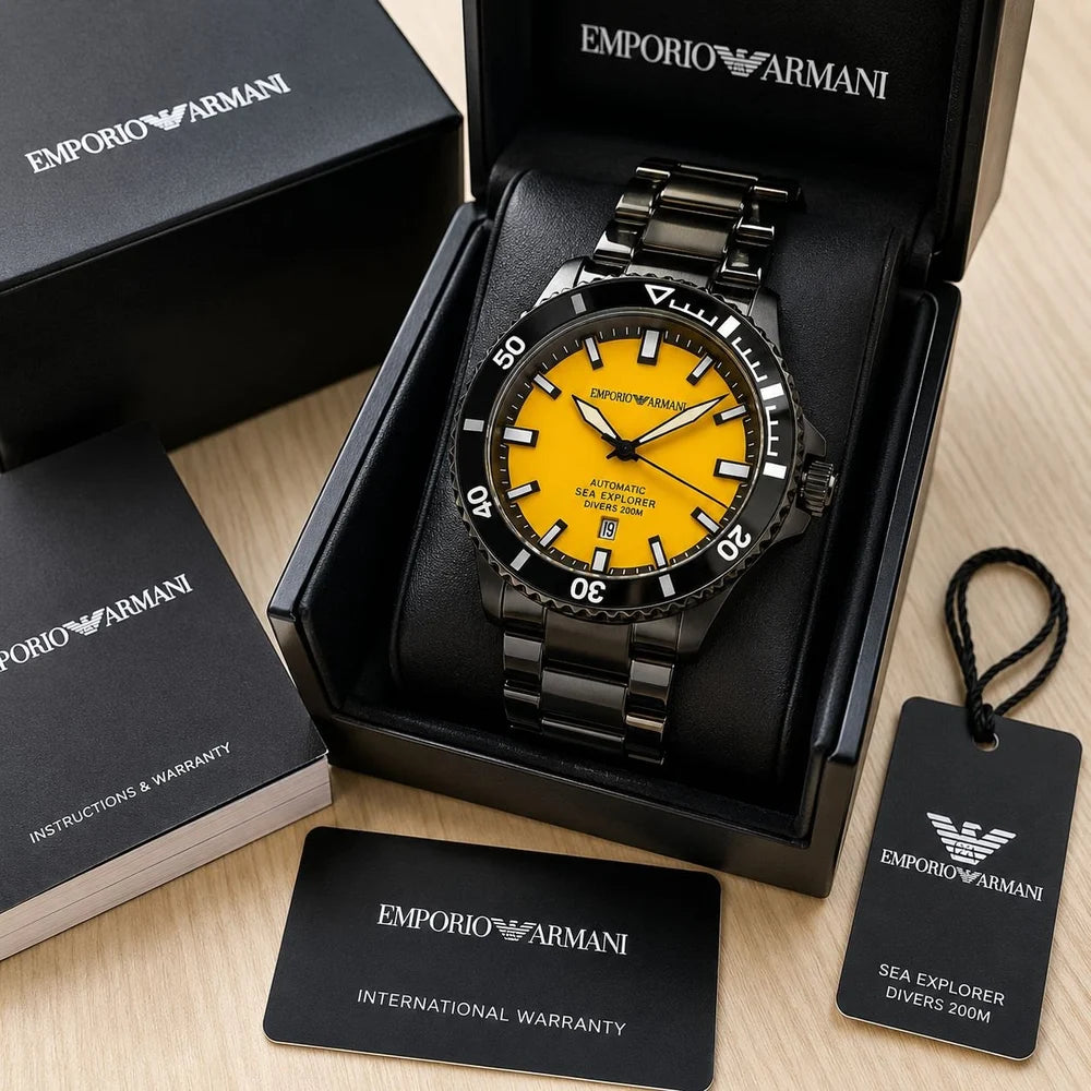 Emporio Armani Sea Explorer – Automatic Dive Watch