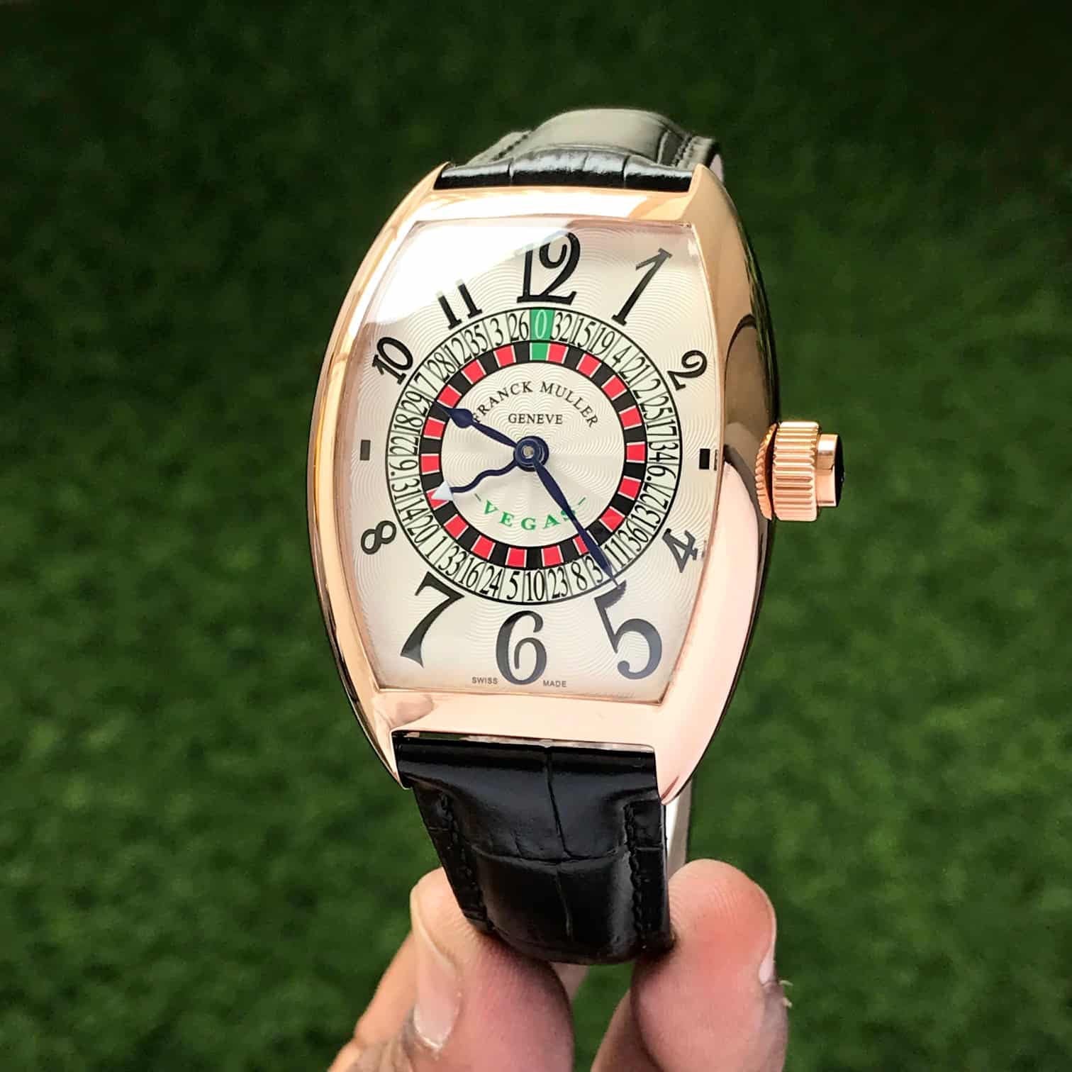 Frank Muller Vegas Casino Table Rosegold White Dial Premium Automatic Mens Watch