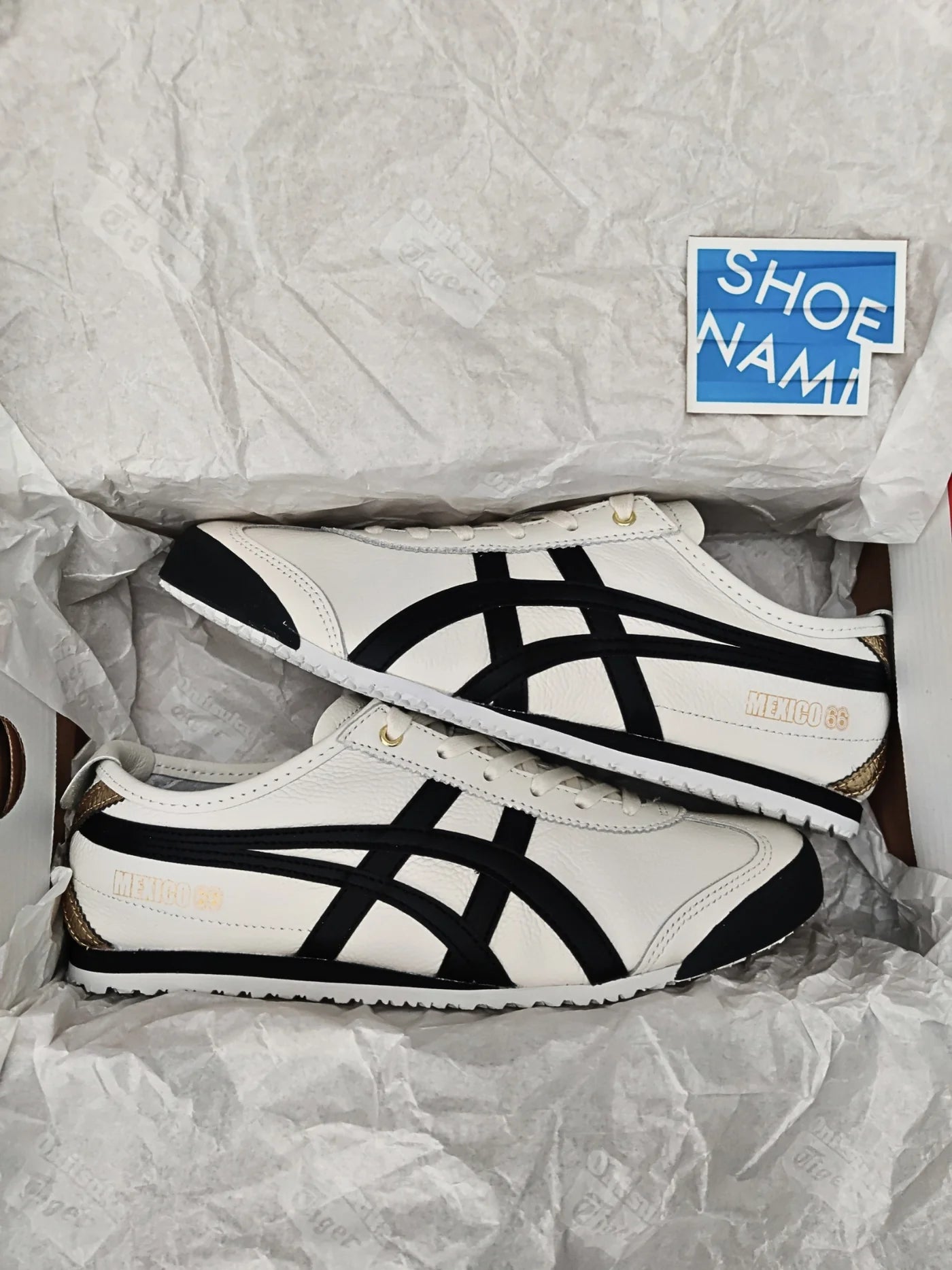 Onitsuka Tiger Mexico 66 White Black Suede