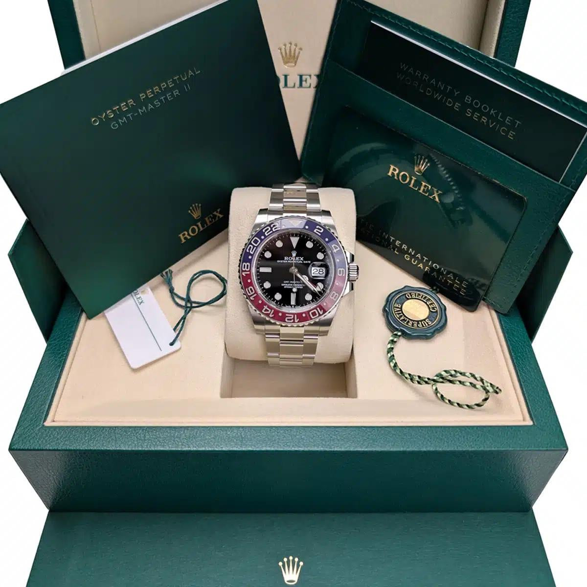 Rolex GMT Matser || Pepsi Edition Swiss ETA Automatic Mens Watch