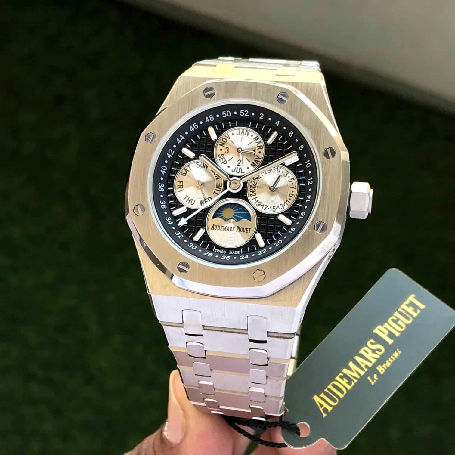 Audemars Piguet Royal Oak Perpetual Calendar Black Dial Limited Edition Automatic Mens Watch
