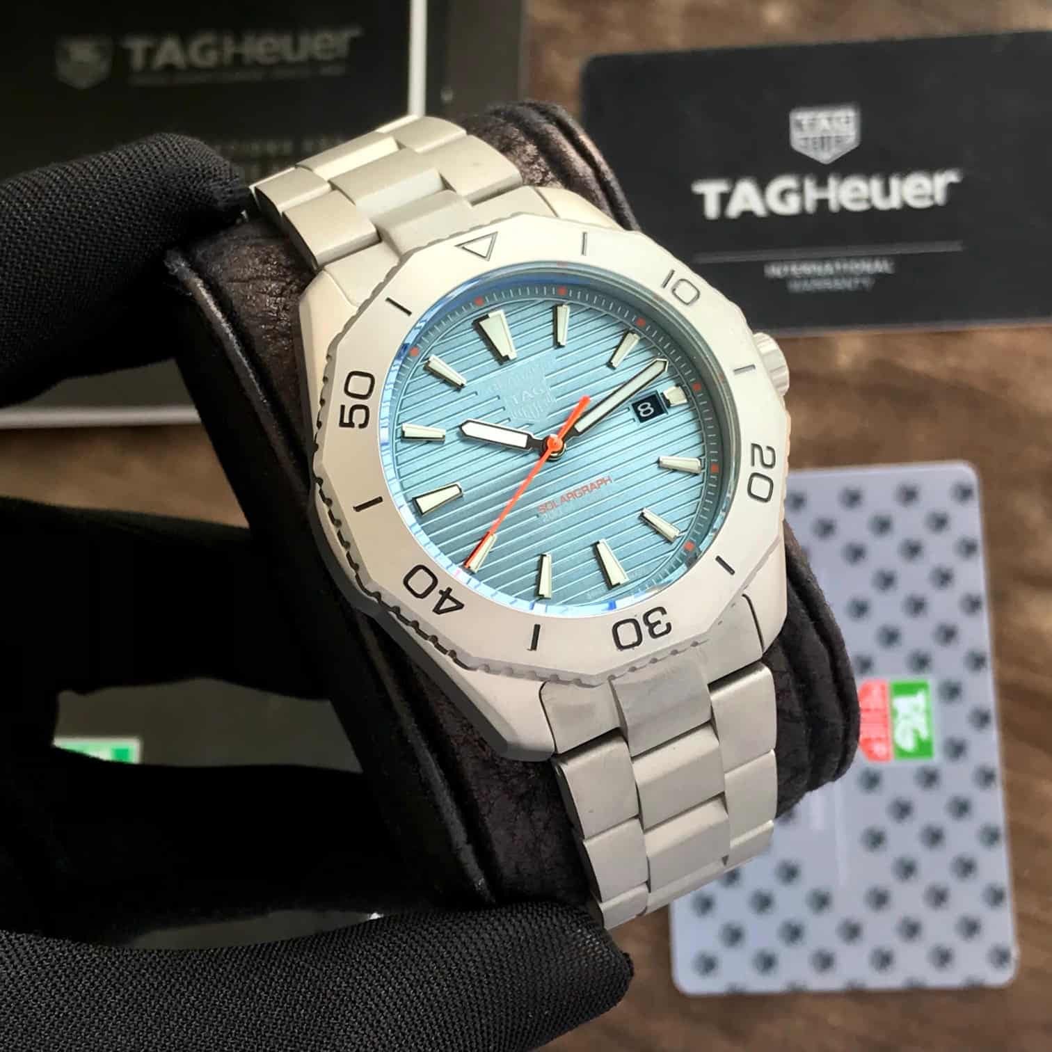 Tag Heuer Aqua-racer Professional 200 Solar-graph Premium Automatic Mens Watch