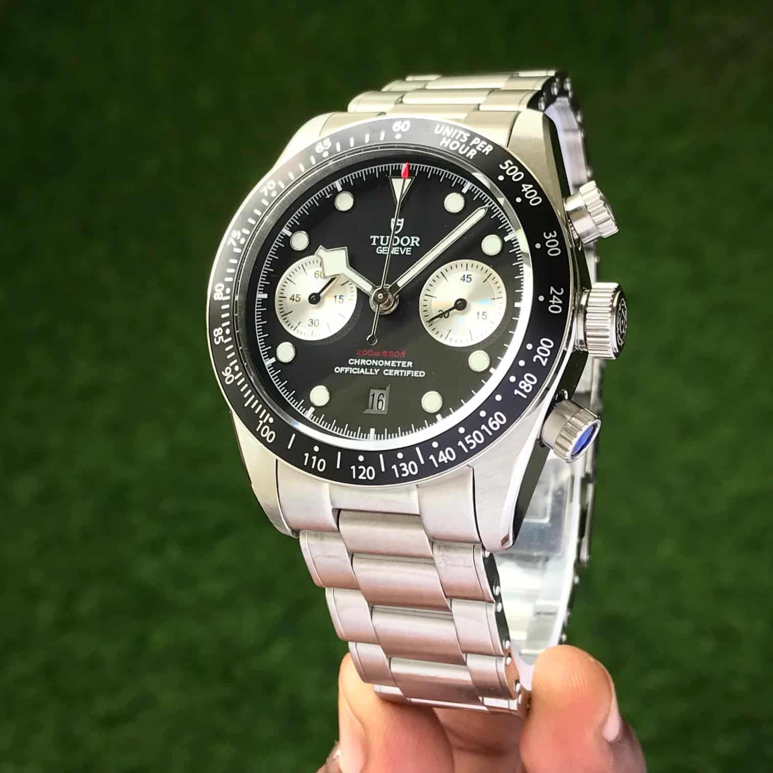 Tudor Black Bay Chronograph S&G Swiss ETA Automatic Men’s Watch