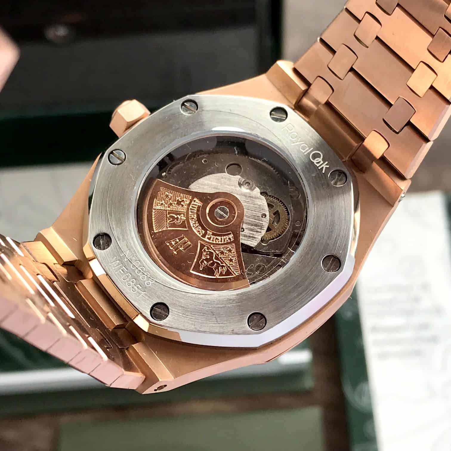 Audemars Piguet Royal Oak OffShore Automatic Rosegold Black Dial Premium Mens Watch